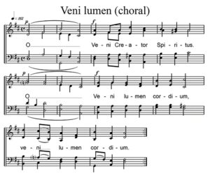 Veni Lumen choral Score SATB Larger